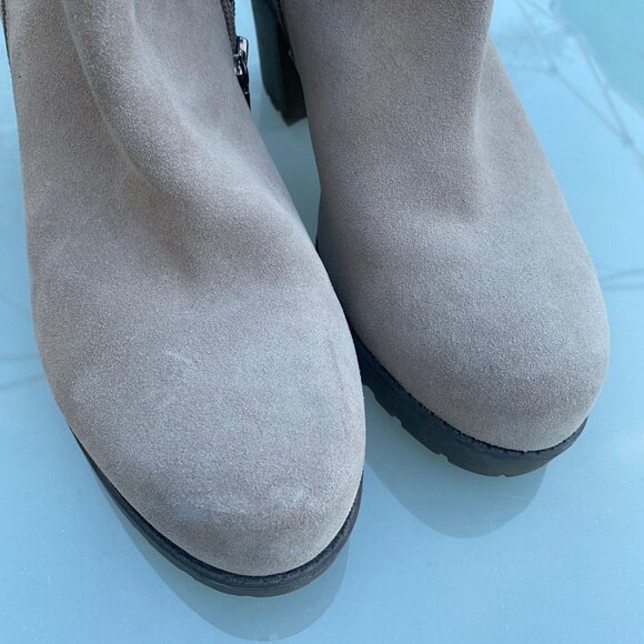 Waterproof Platform Ankle Bootie Zippered	11 - Picture 5 of 8